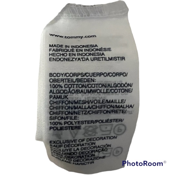 A Tommy Hilfiger white tank top in size large - Picture 5 of 7